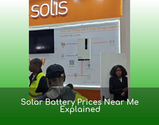 Solar Battery Prices Near Me Explained